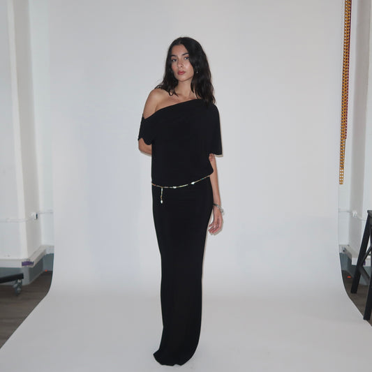 Sade Maxi Dress - Noir image 0