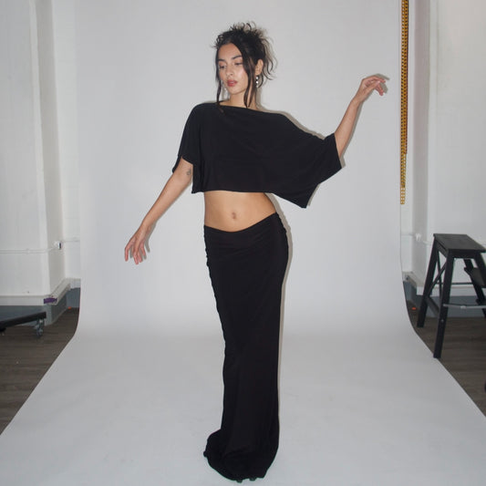 Sweetest Taboo Poncho - Noir image 0
