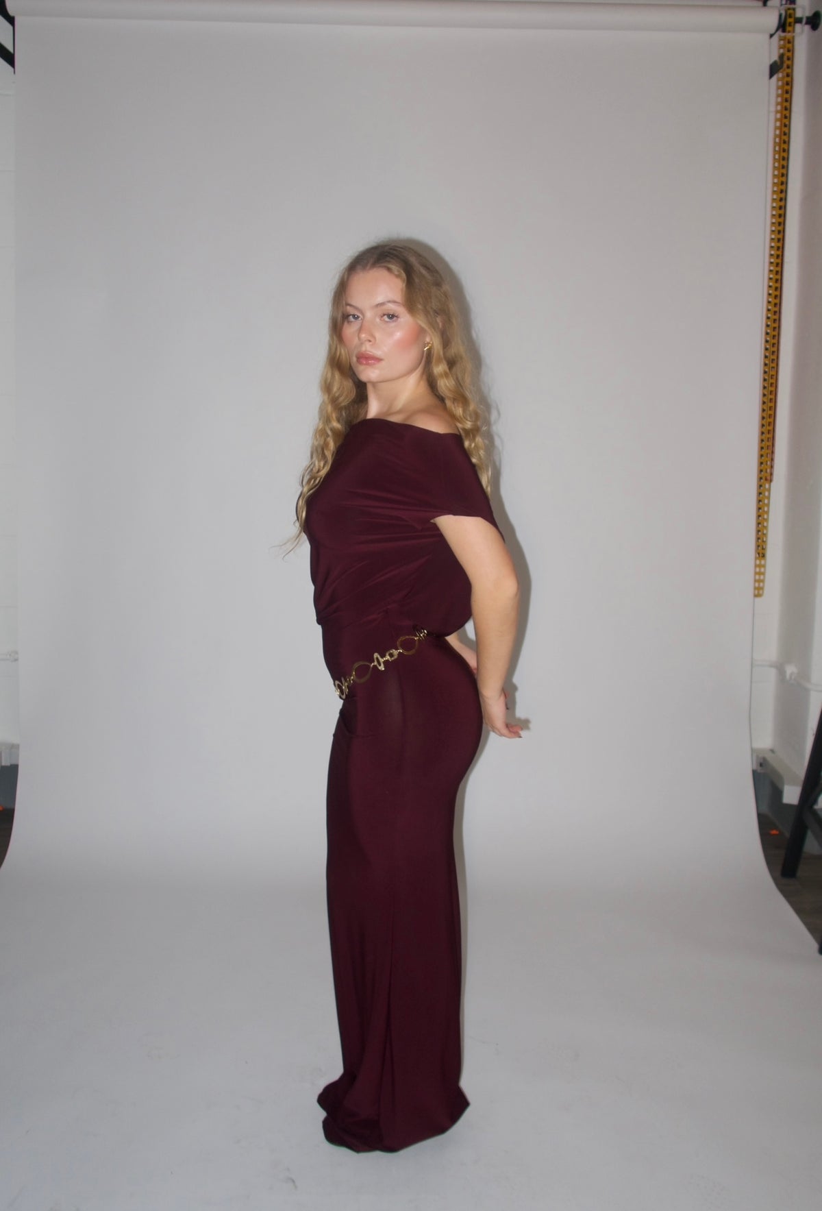Sade Maxi Dress - Plum image 1