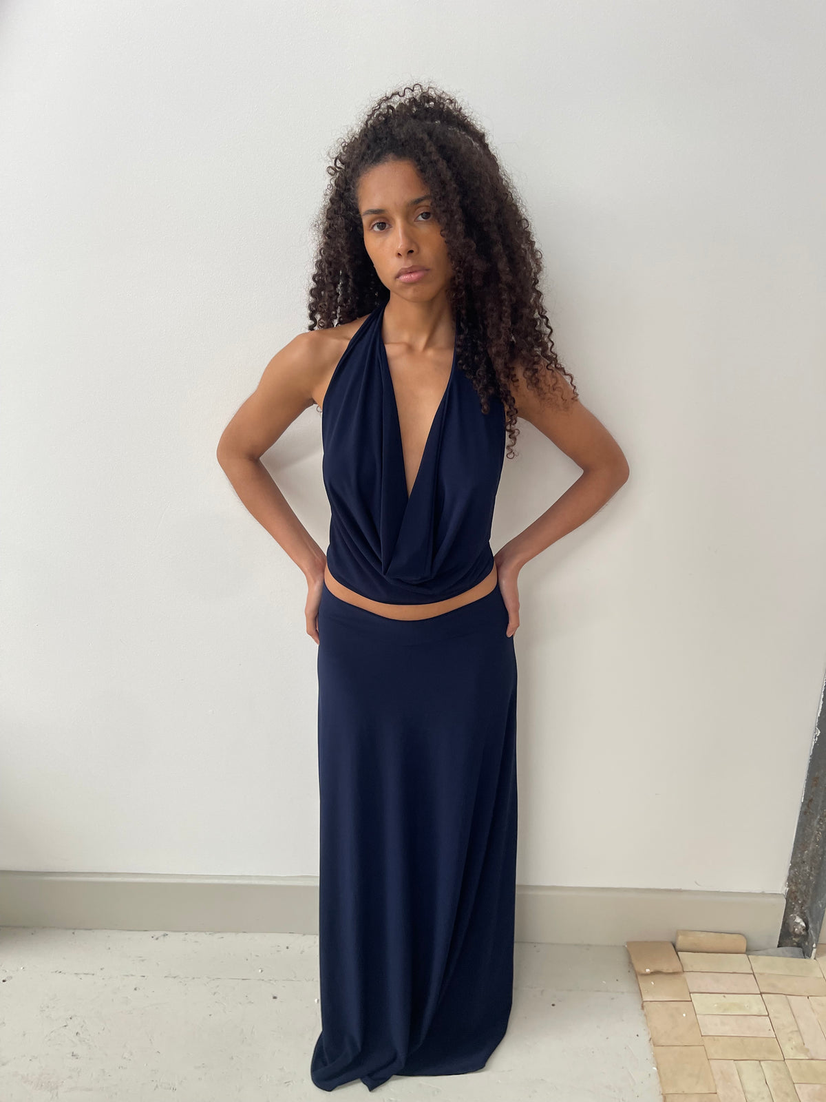 Barely Yours Top - Midnight Navy image 8