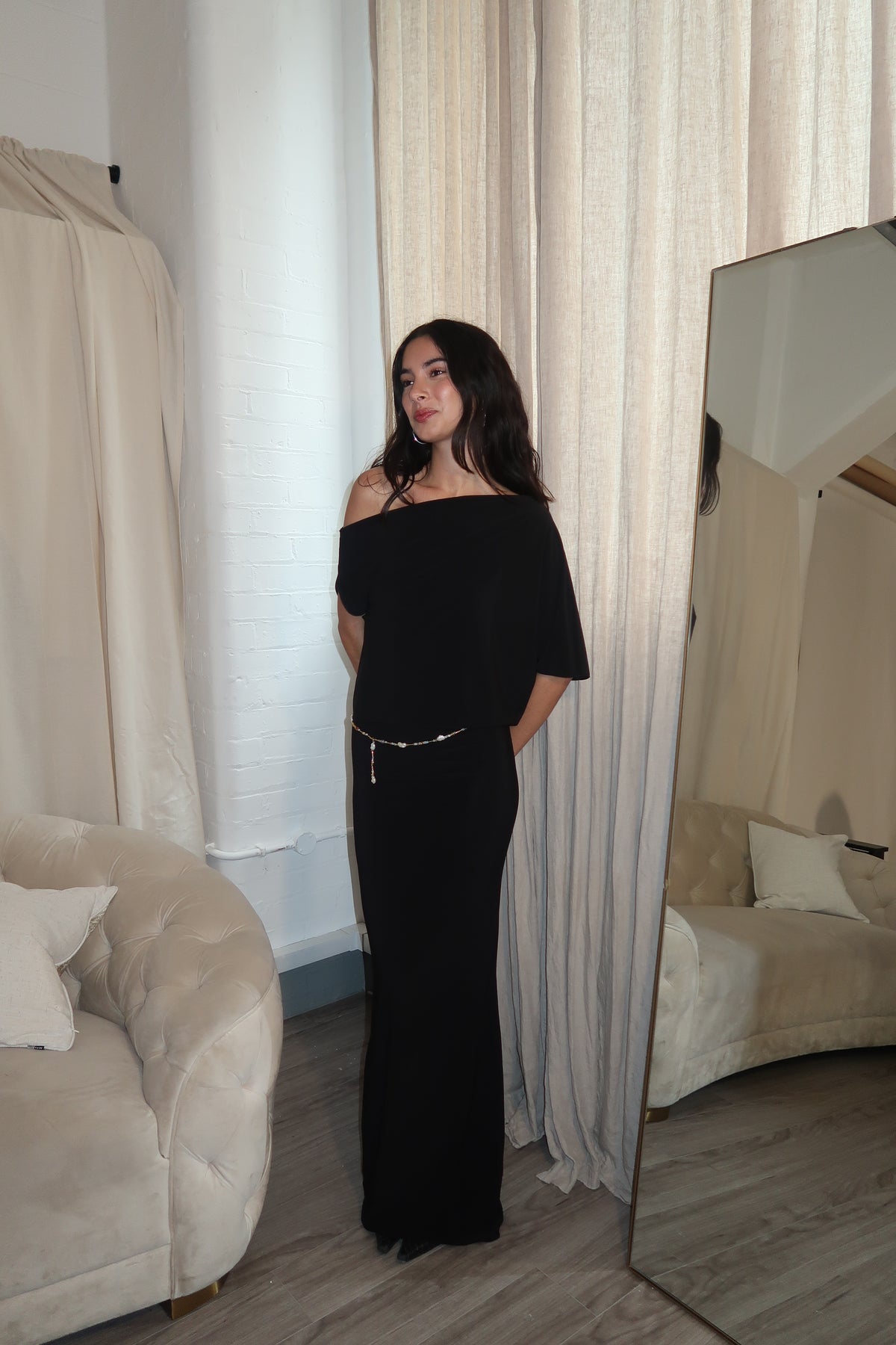 Sade Maxi Dress - Noir image 1