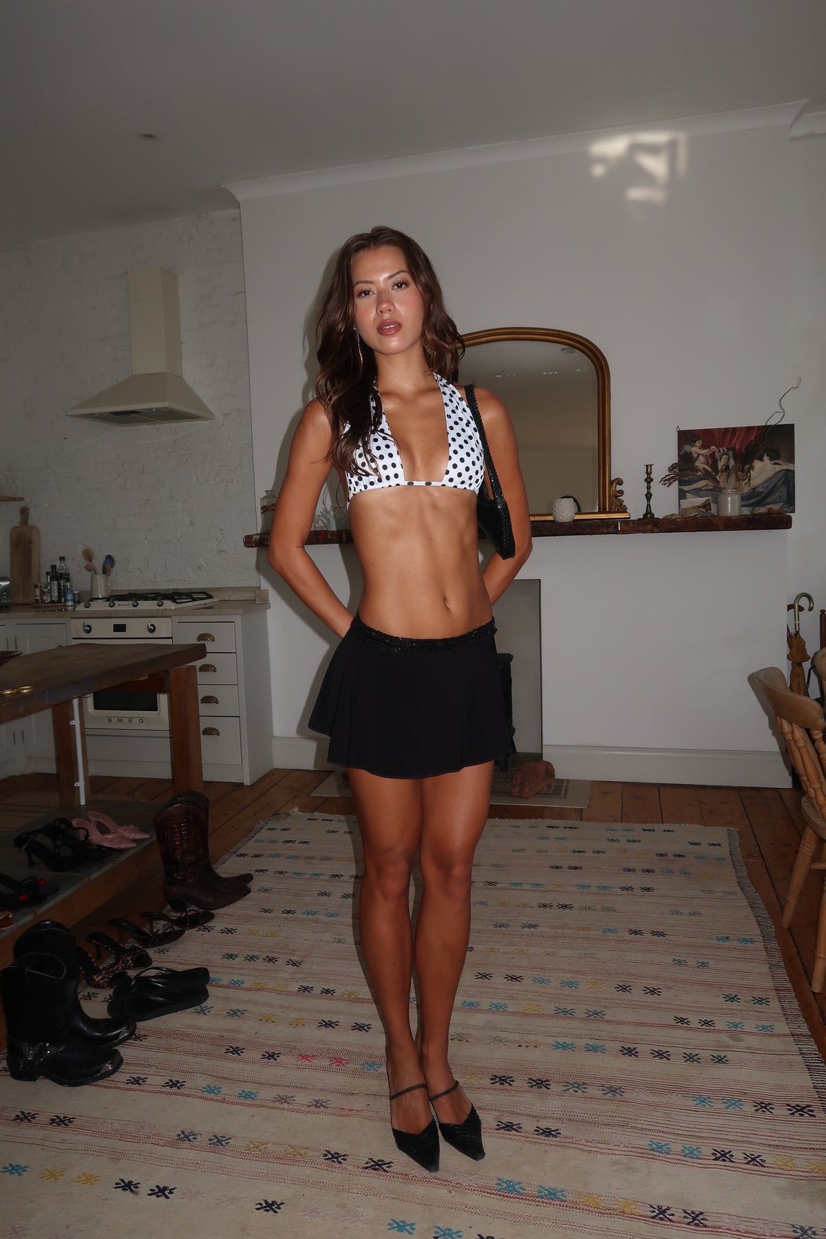 Short n' Sweet Mini Skirt - Noir image 13