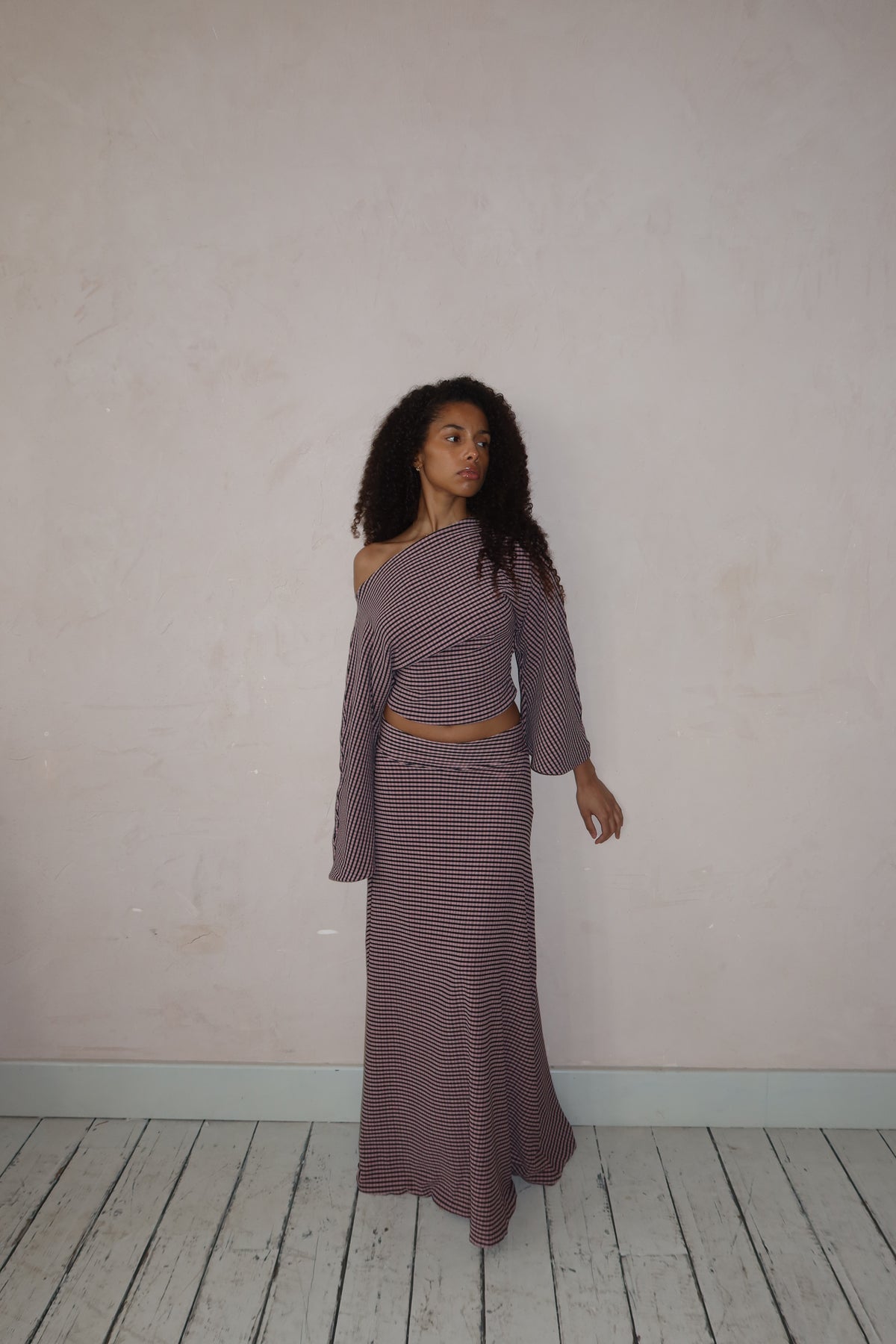 Musa Maxi Skirt - Blush image 4