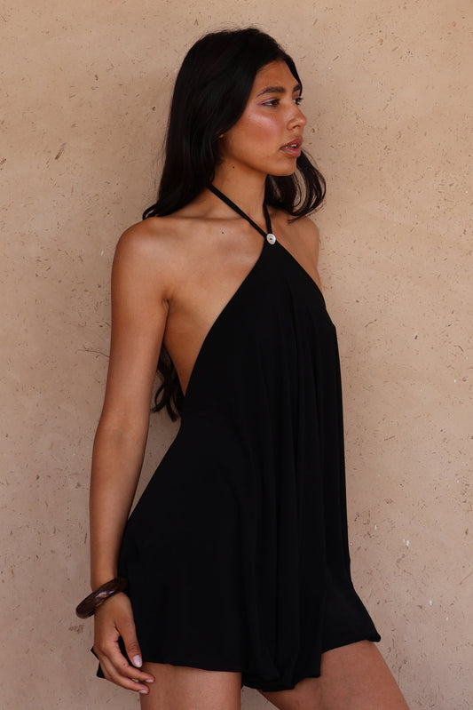 Olivia Mini Dress - Noir image 0