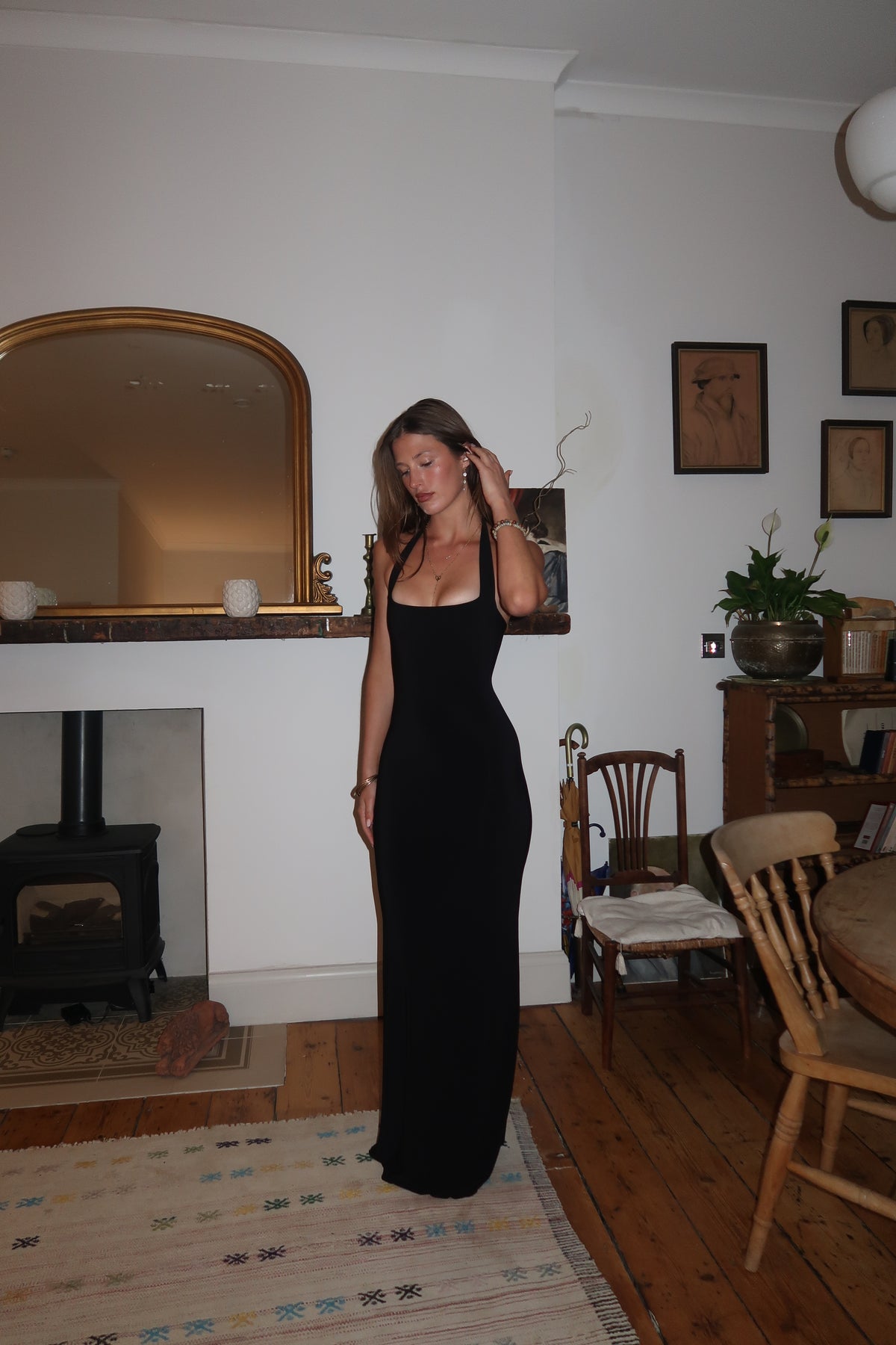 Martini Maxi Dress - Noir image 9