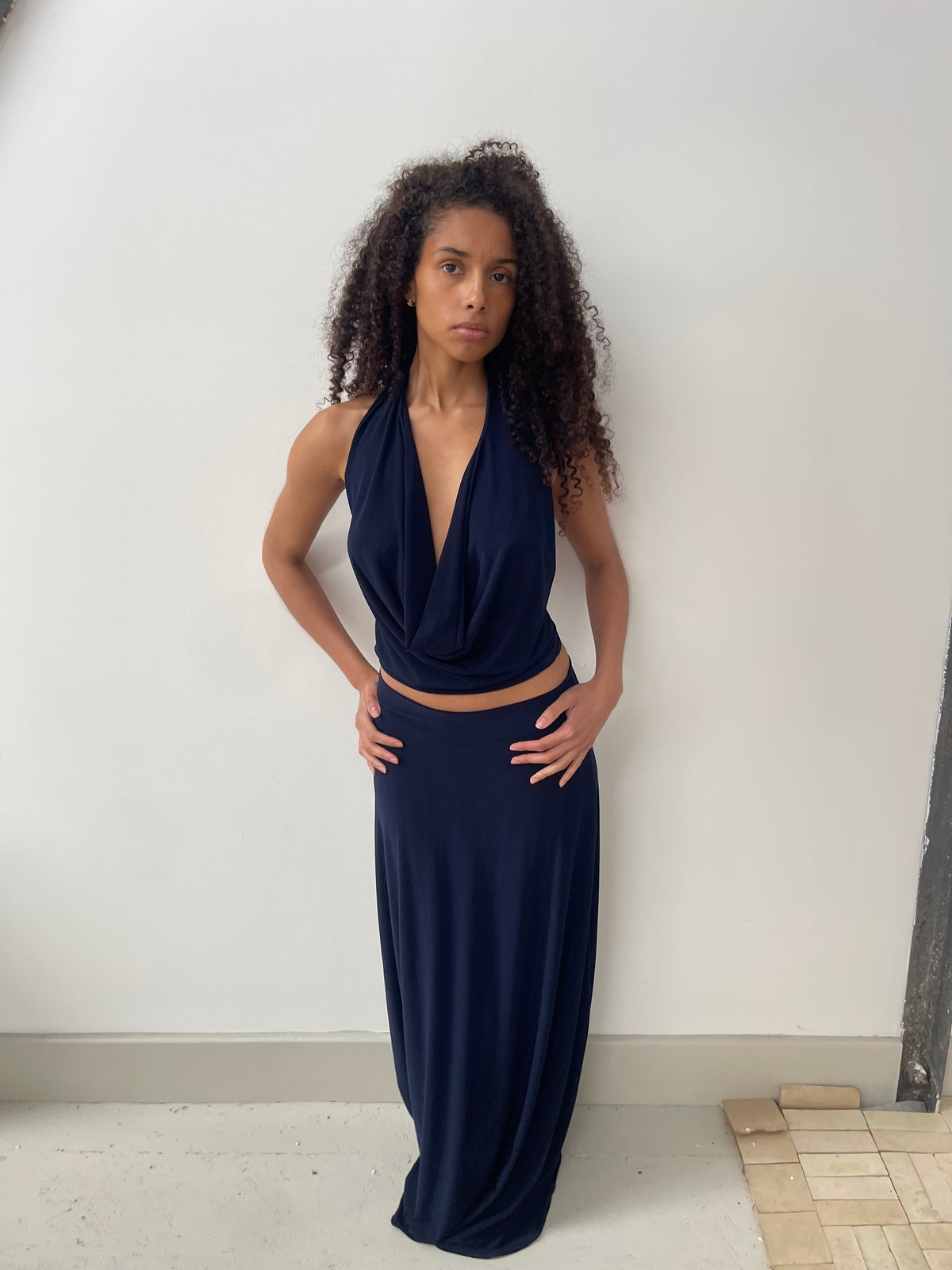 Barely Yours Top - Midnight Navy image 6