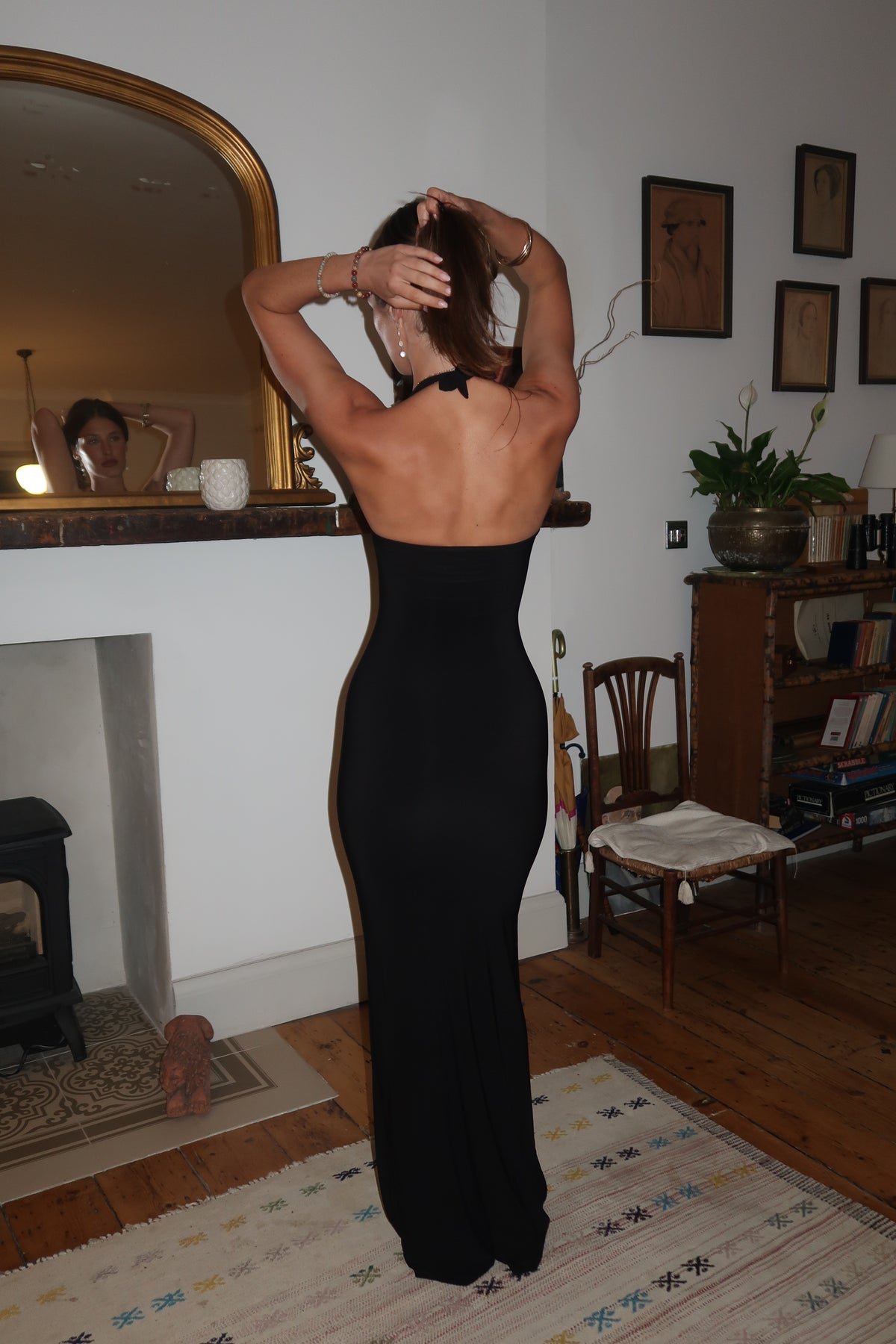 Martini Maxi Dress - Noir image 1