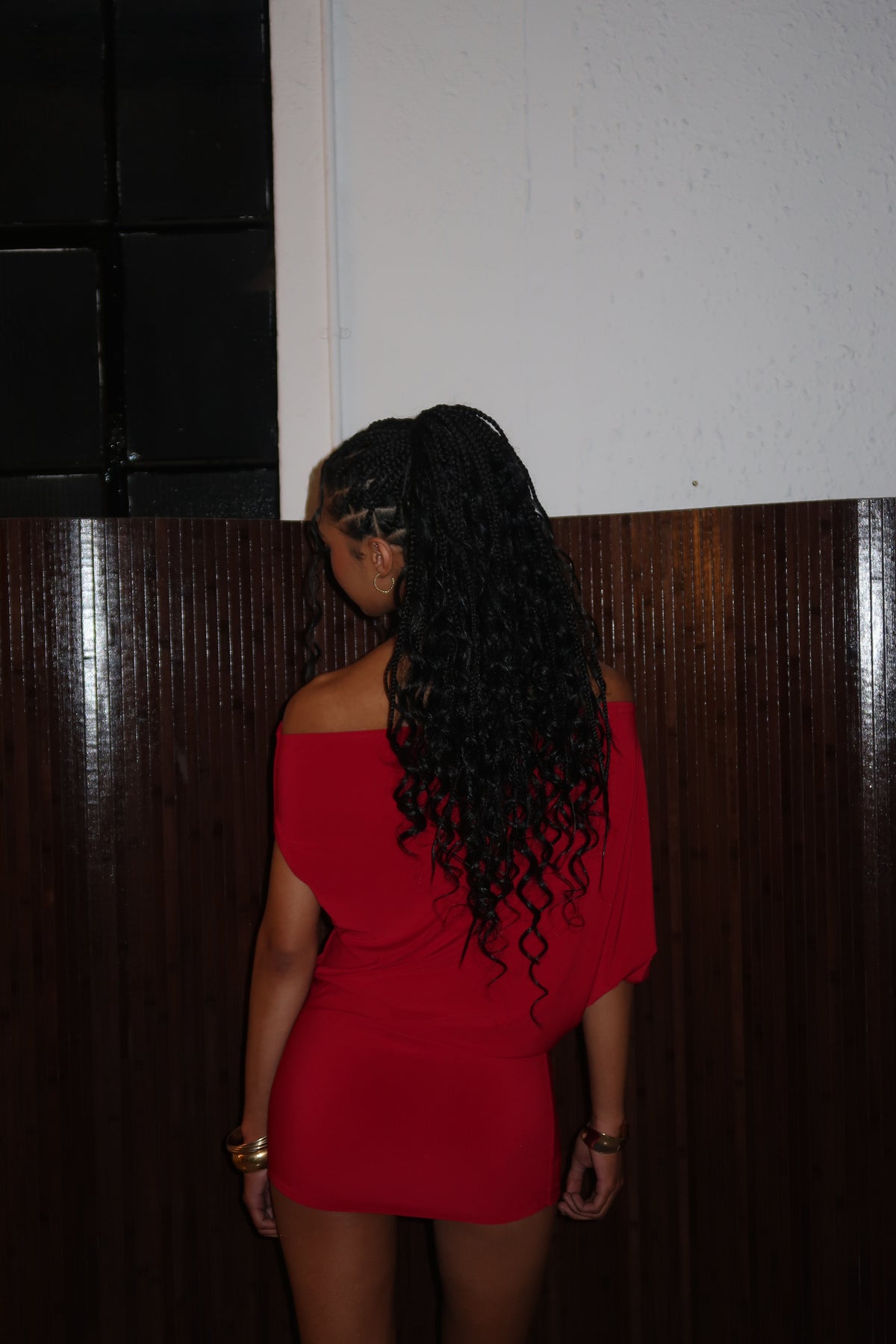 Sade Mini Dress - Crimson Kiss image 6