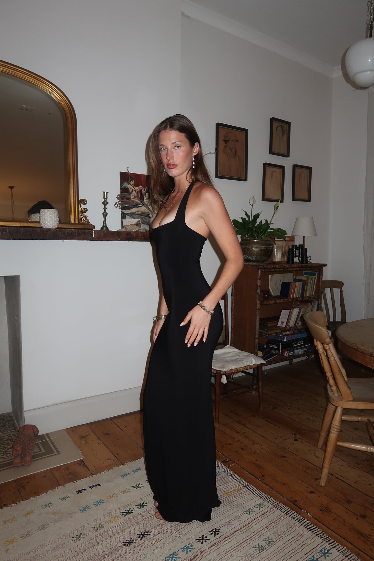 Martini Maxi Dress - Noir image 7