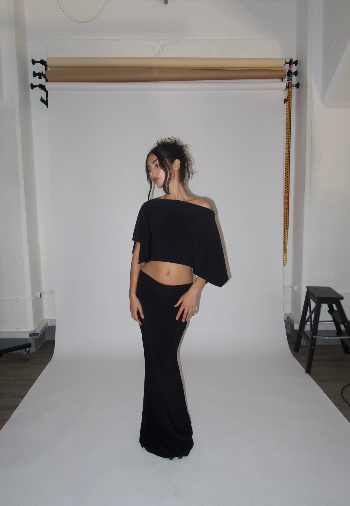 Sweetest Taboo Poncho - Noir image 7