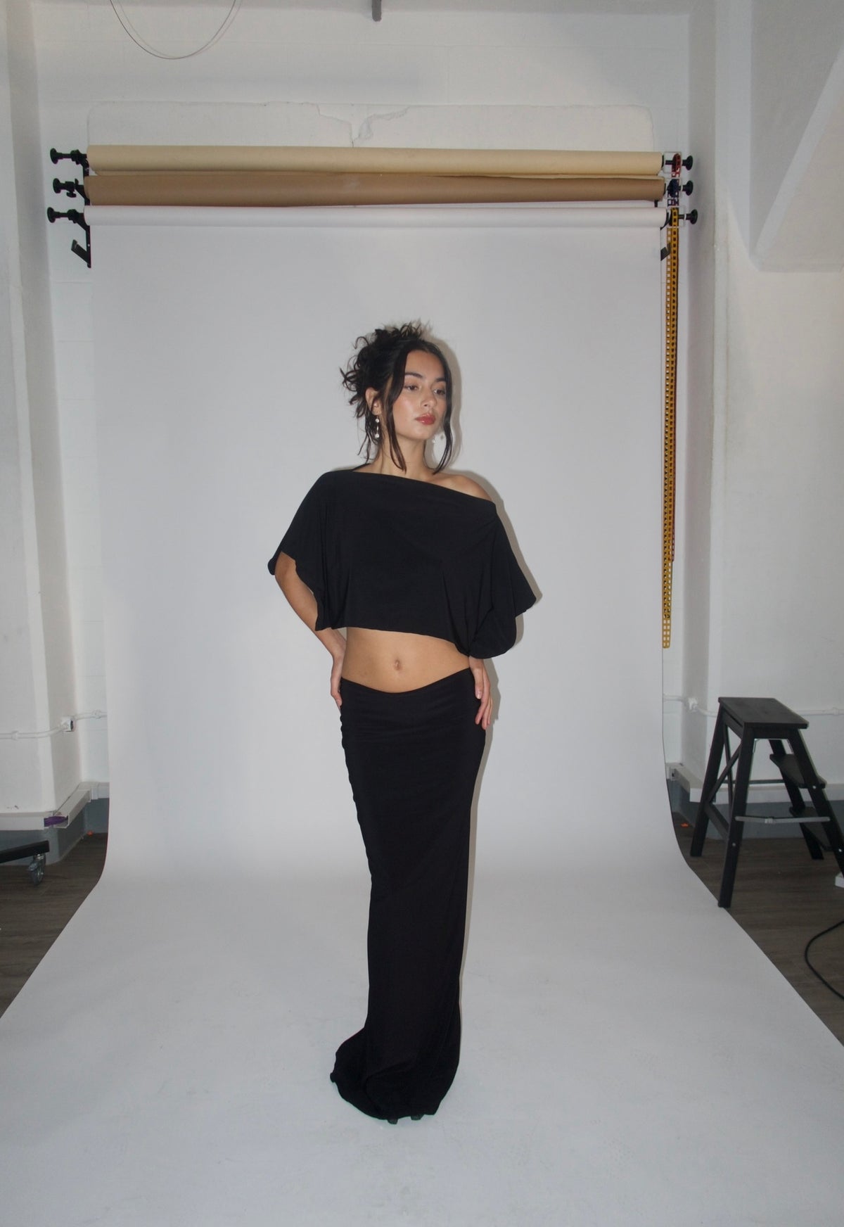 Sweetest Taboo Poncho - Noir image 8