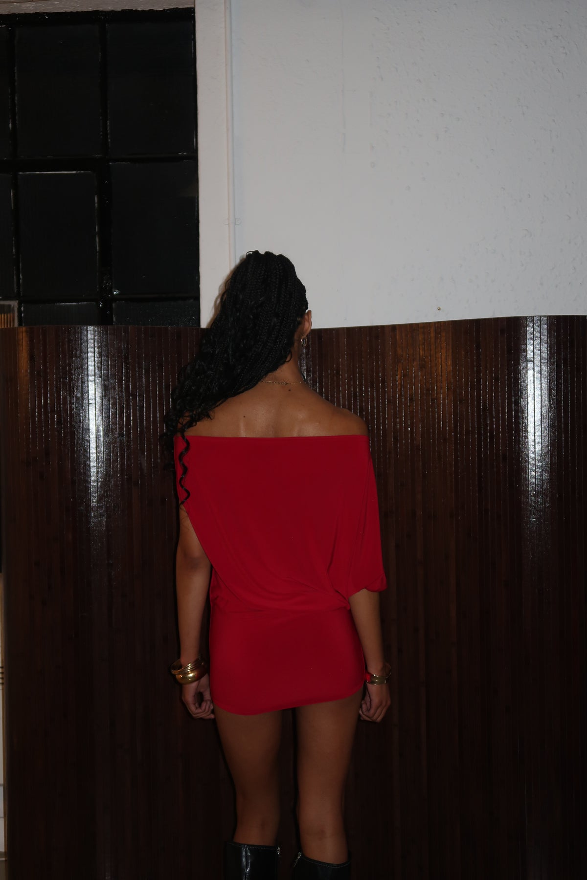 Sade Mini Dress - Crimson Kiss image 3