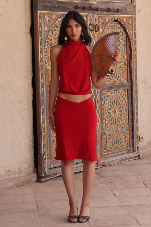 Kassandra Top - Crimson Kiss image 0