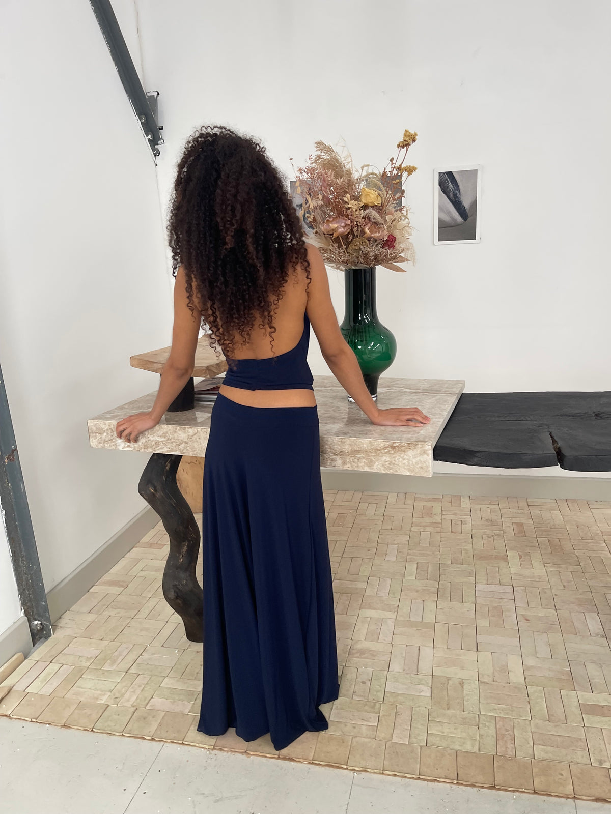 Barely Yours Top - Midnight Navy image 3