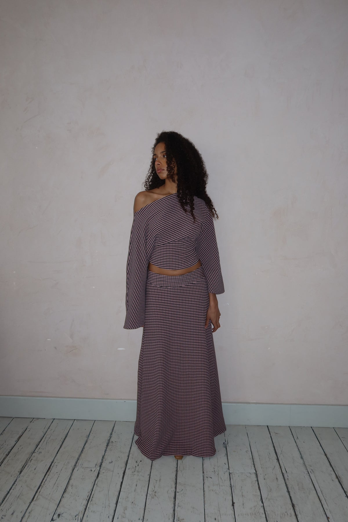 Musa Maxi Skirt - Blush image 12