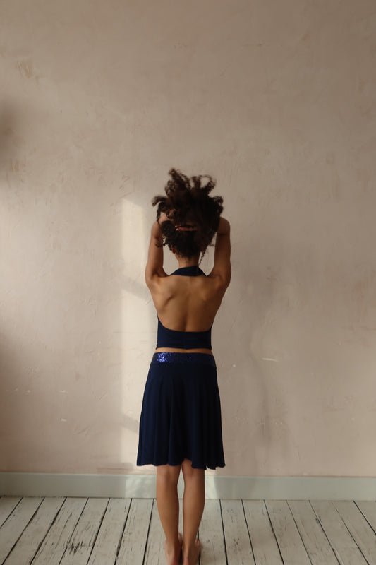 Barely Yours Top - Midnight Navy image 5