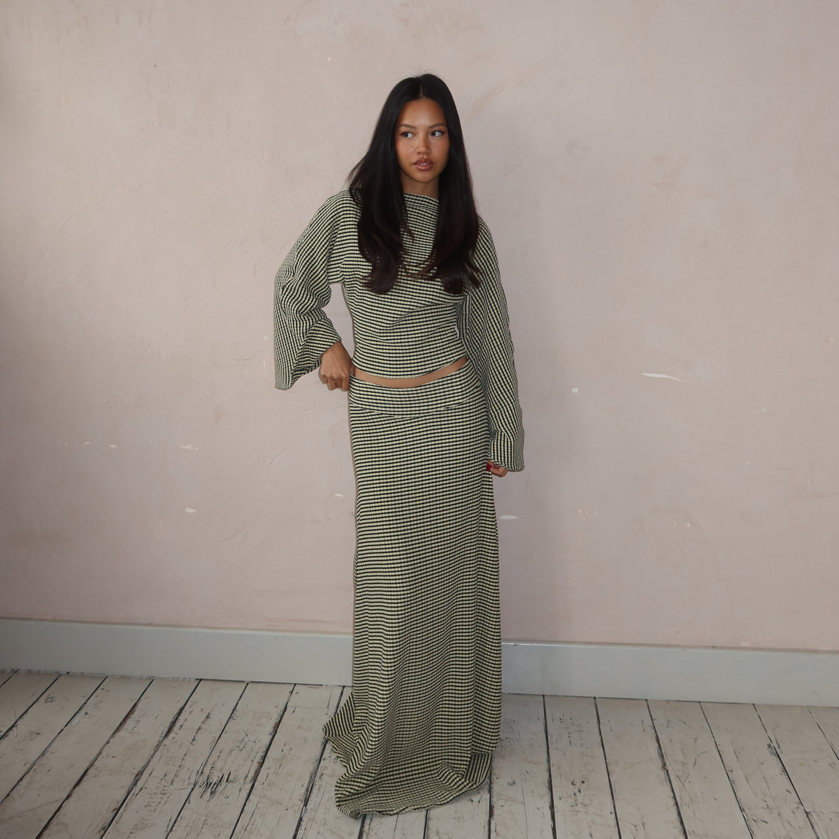 Musa Maxi Skirt - Citrus image 0
