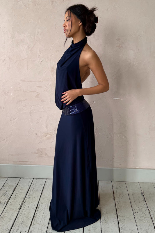 Kassandra Maxi Dress - Midnight Navy image 0