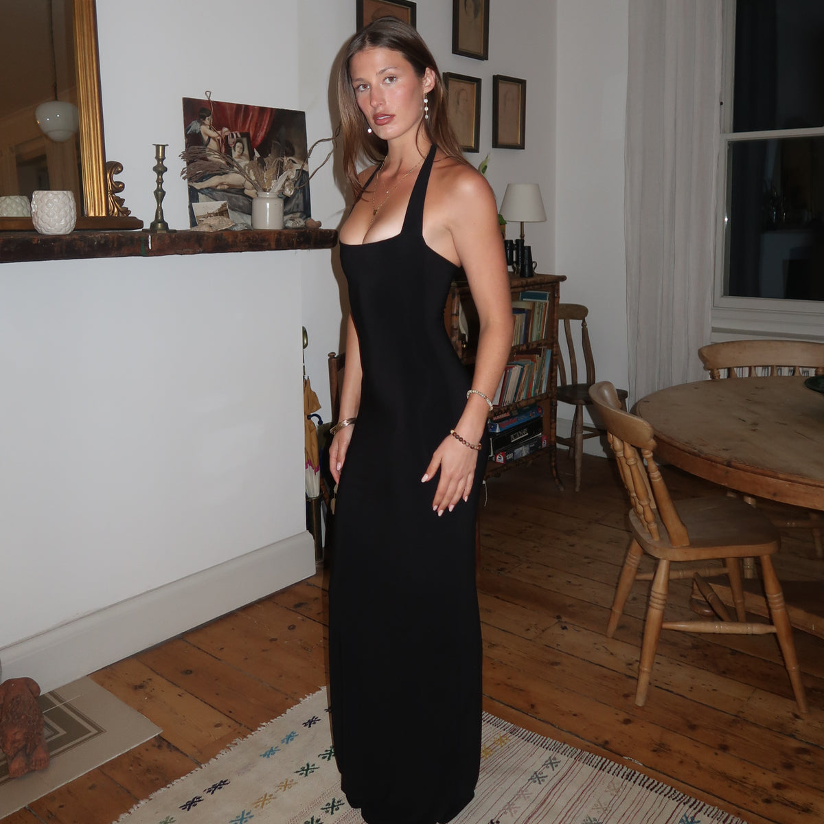 Martini Maxi Dress - Noir image 0
