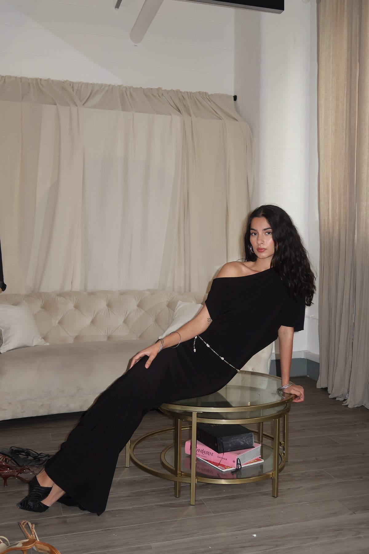 Sade Maxi Dress - Noir image 8