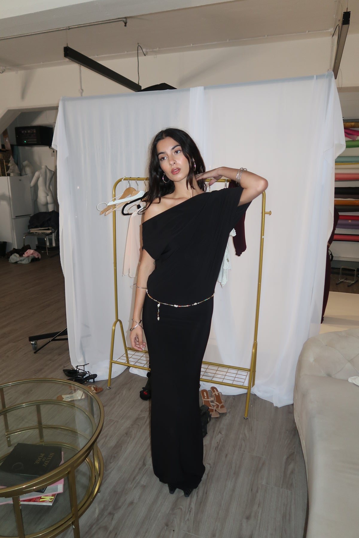 Sade Maxi Dress - Noir image 10