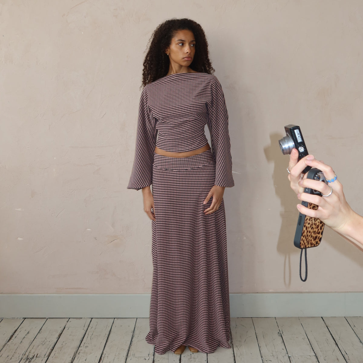 Musa Maxi Skirt - Blush image 1