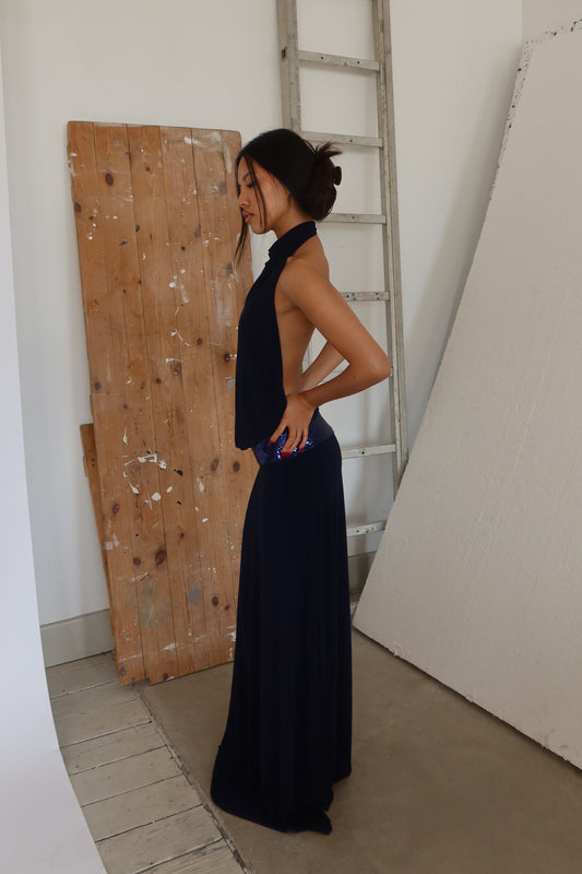 Kassandra Maxi Dress - Midnight Navy image 3