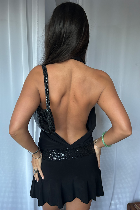 Kassandra Mini Dress - Noir image 3