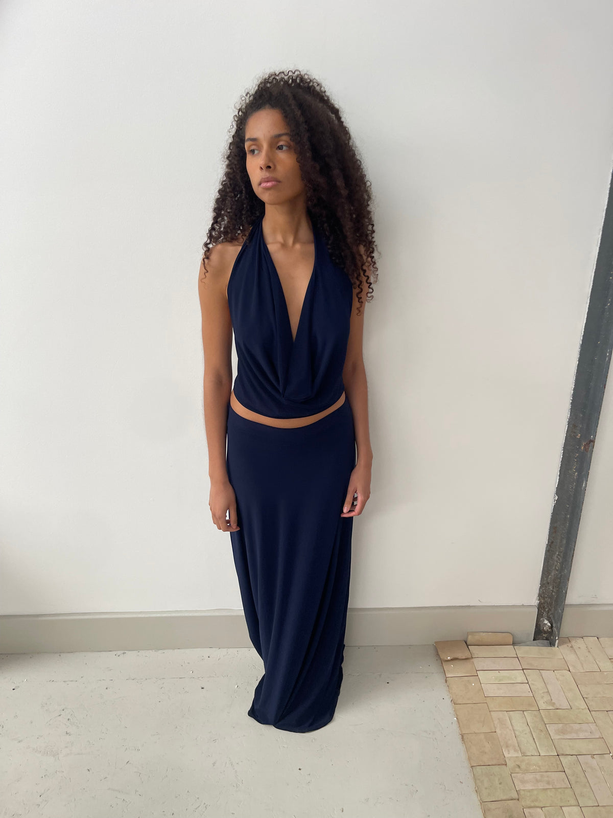 Barely Yours Top - Midnight Navy image 2