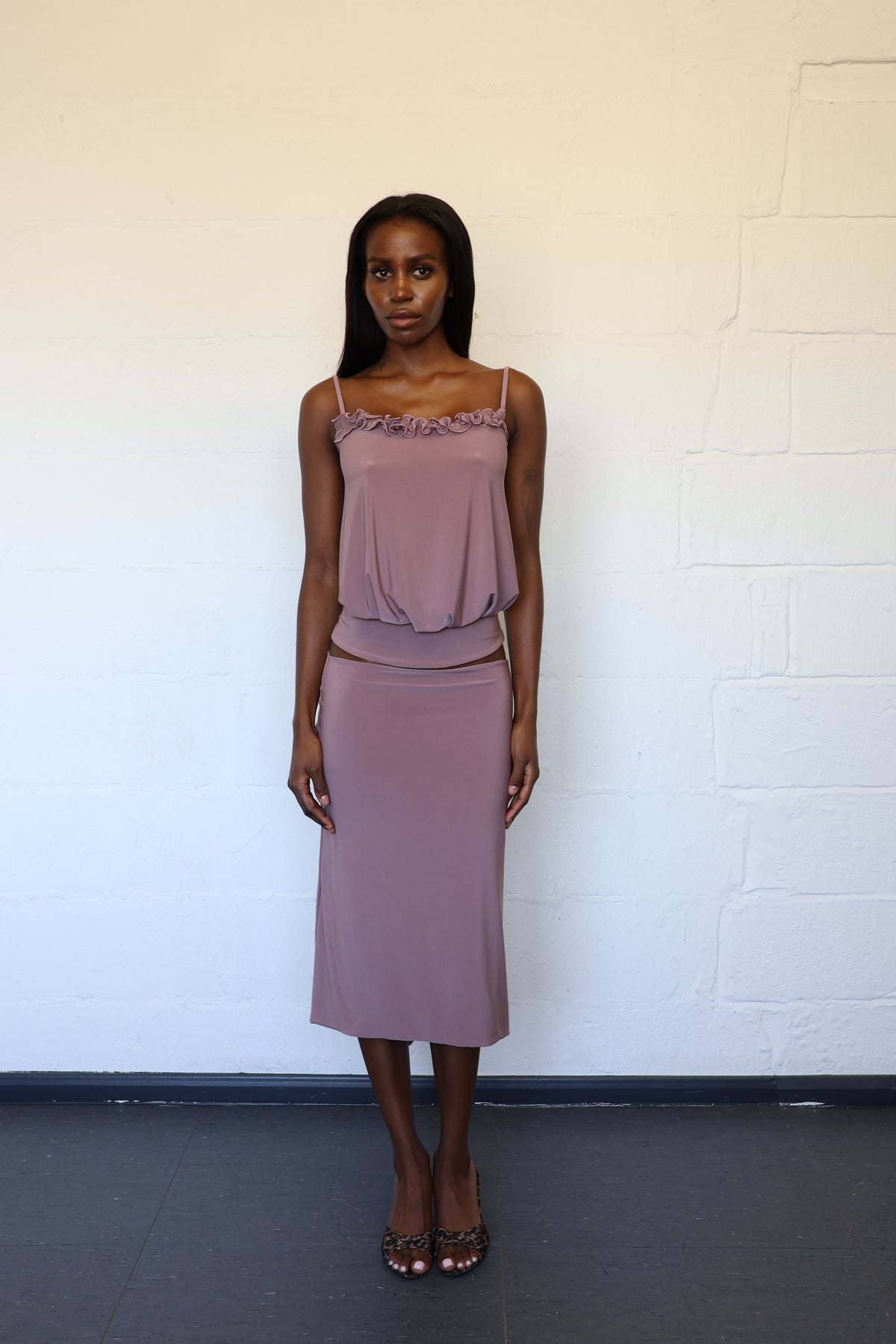 Carmela Top - Mocha