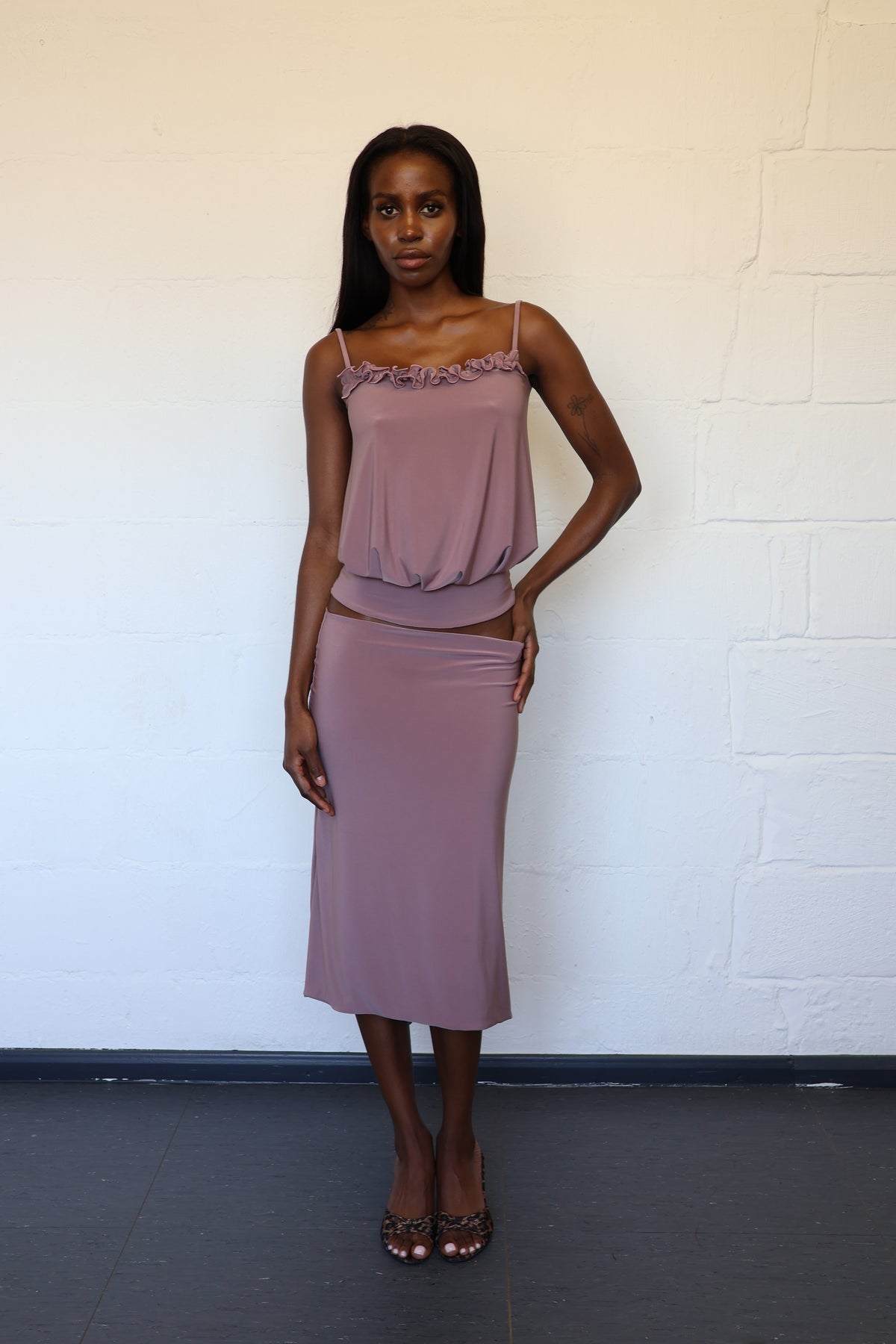 Carmela Top - Mocha