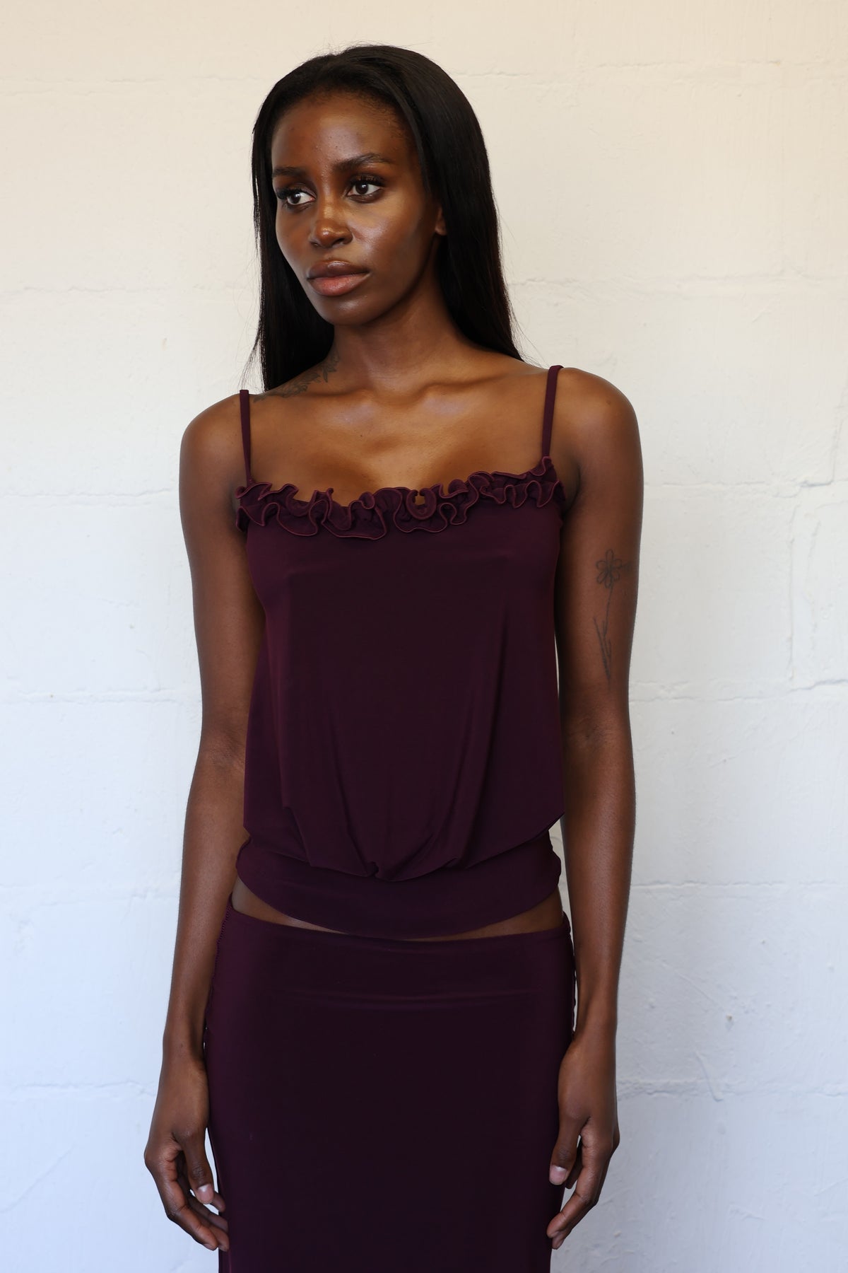 Carmela Top - Plum
