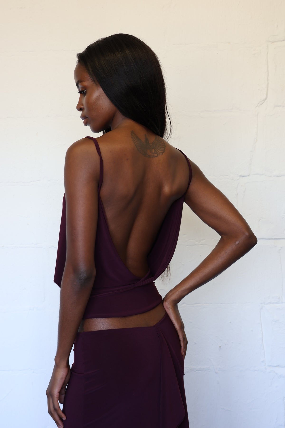 Carmela Top - Plum