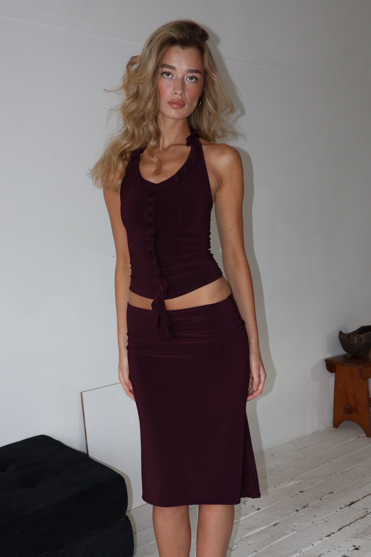 Valentina Top - Plum