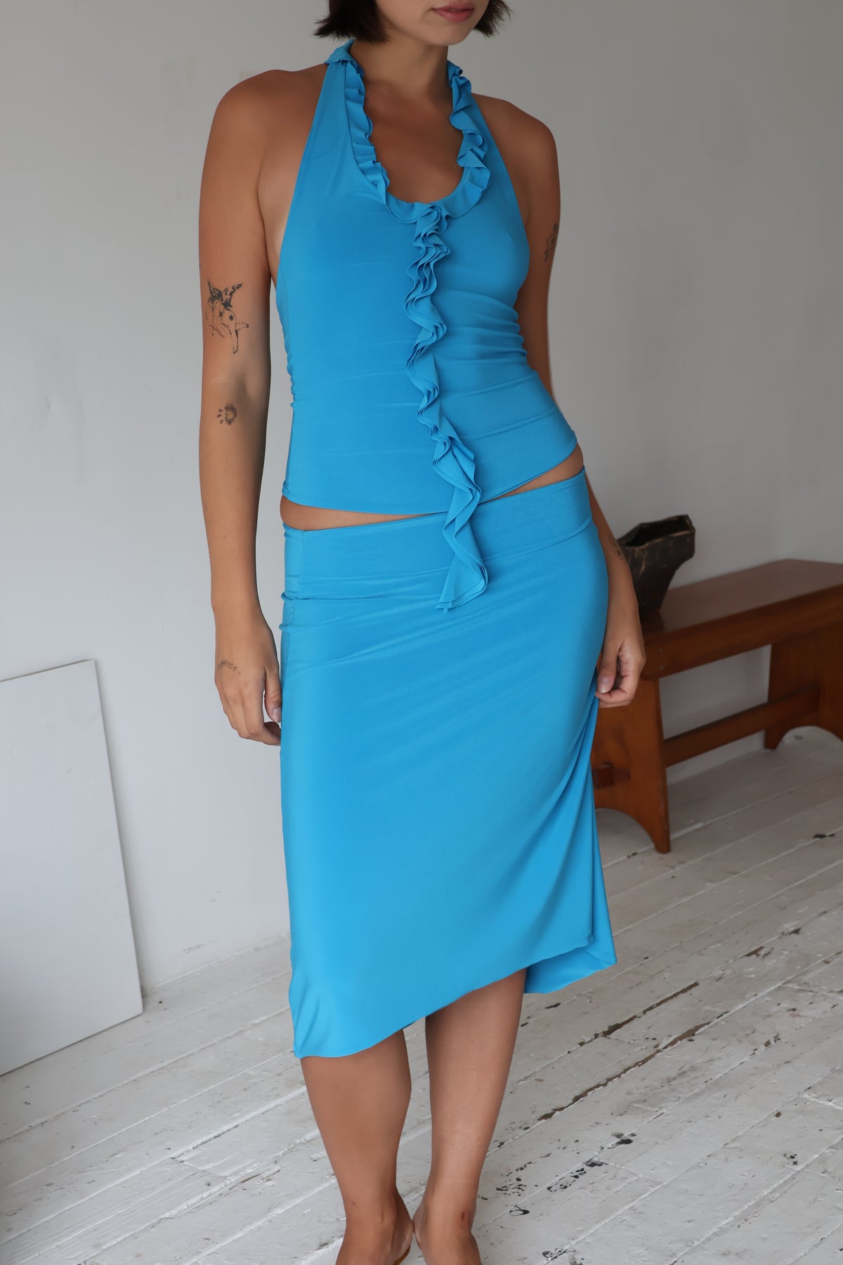 Valentina Top - Aqua
