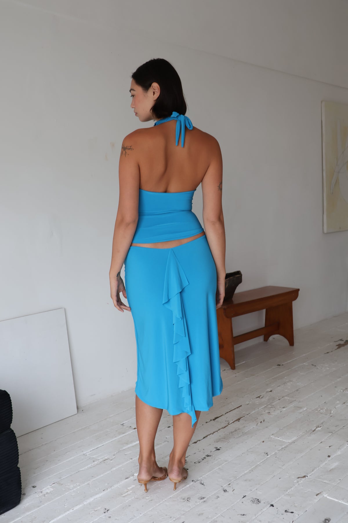 Valentina Top - Aqua