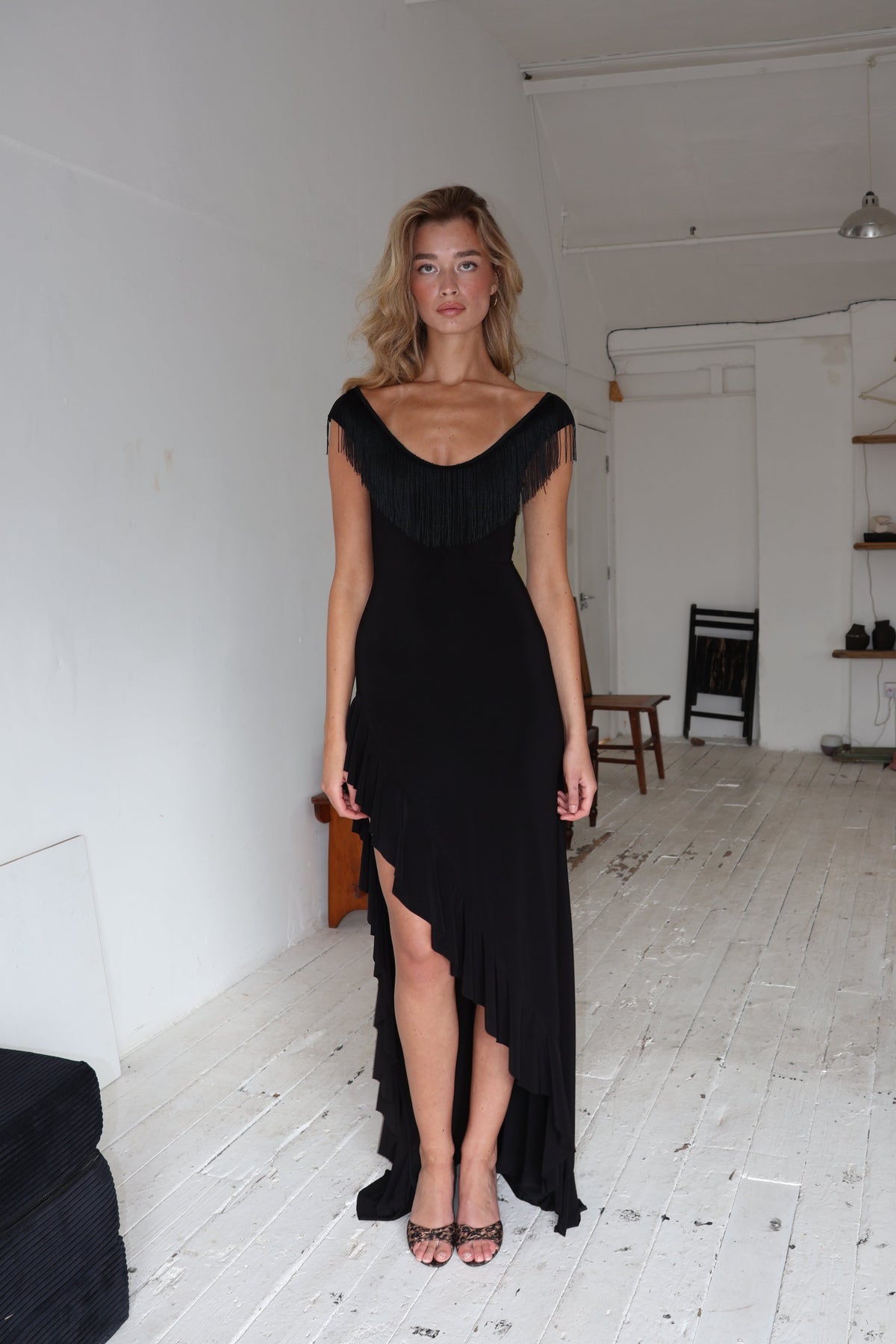 Sombra Maxi Dress - Noir