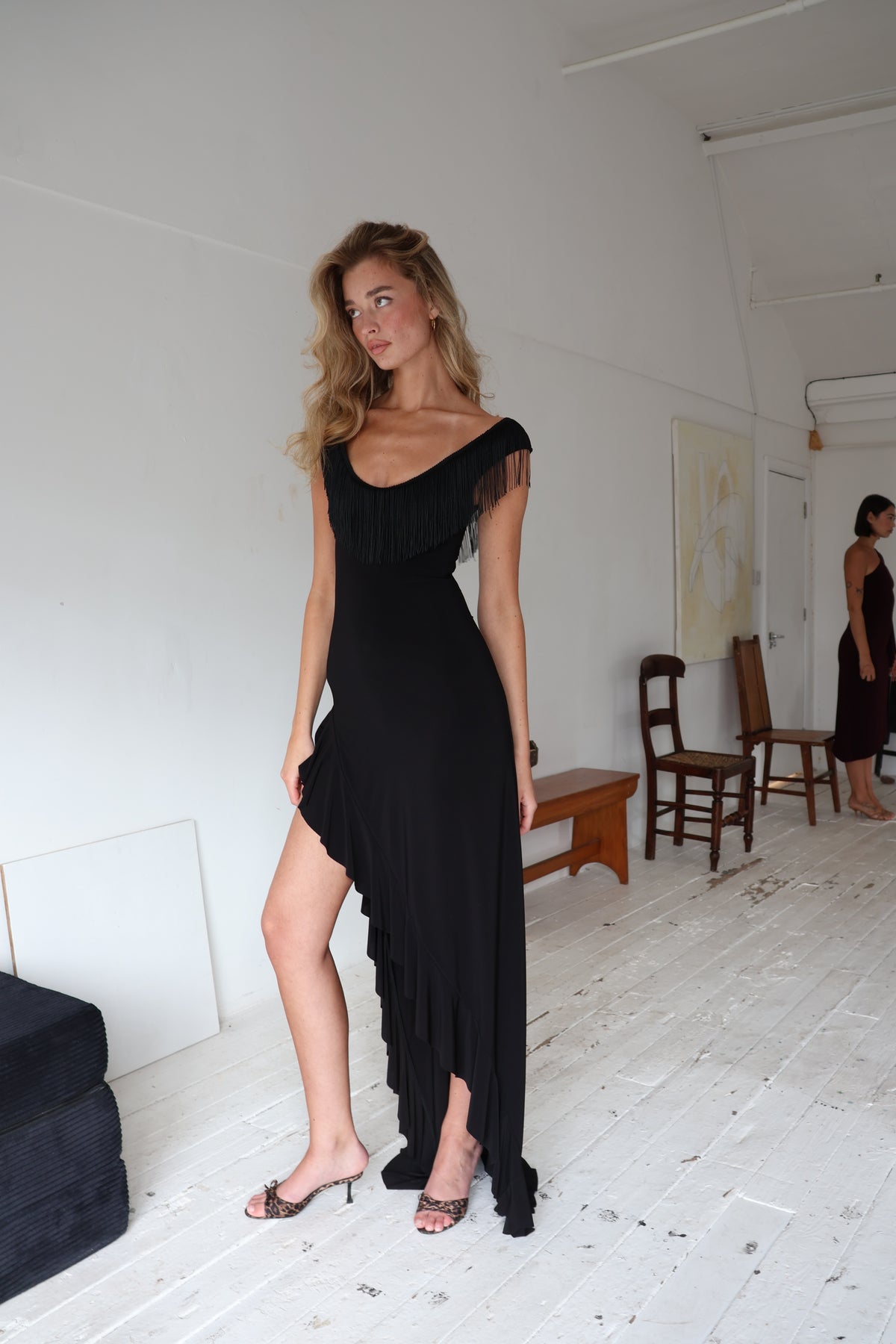 Sombra Maxi Dress - Noir