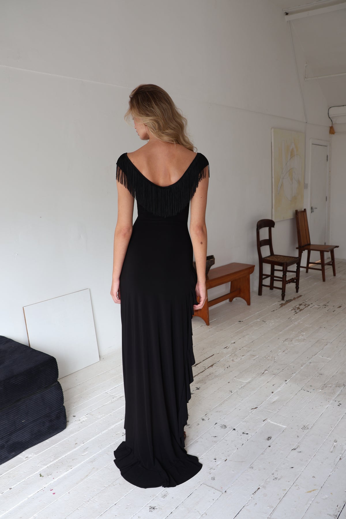 Sombra Maxi Dress - Noir