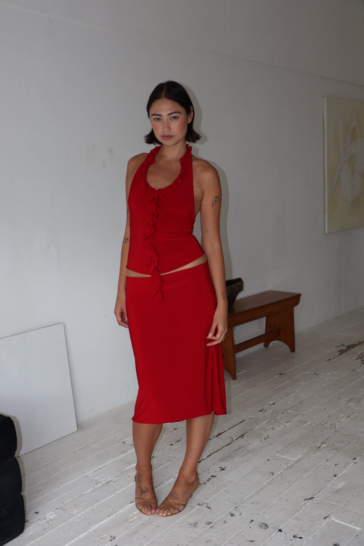 Valentina Top - Crimson Kiss