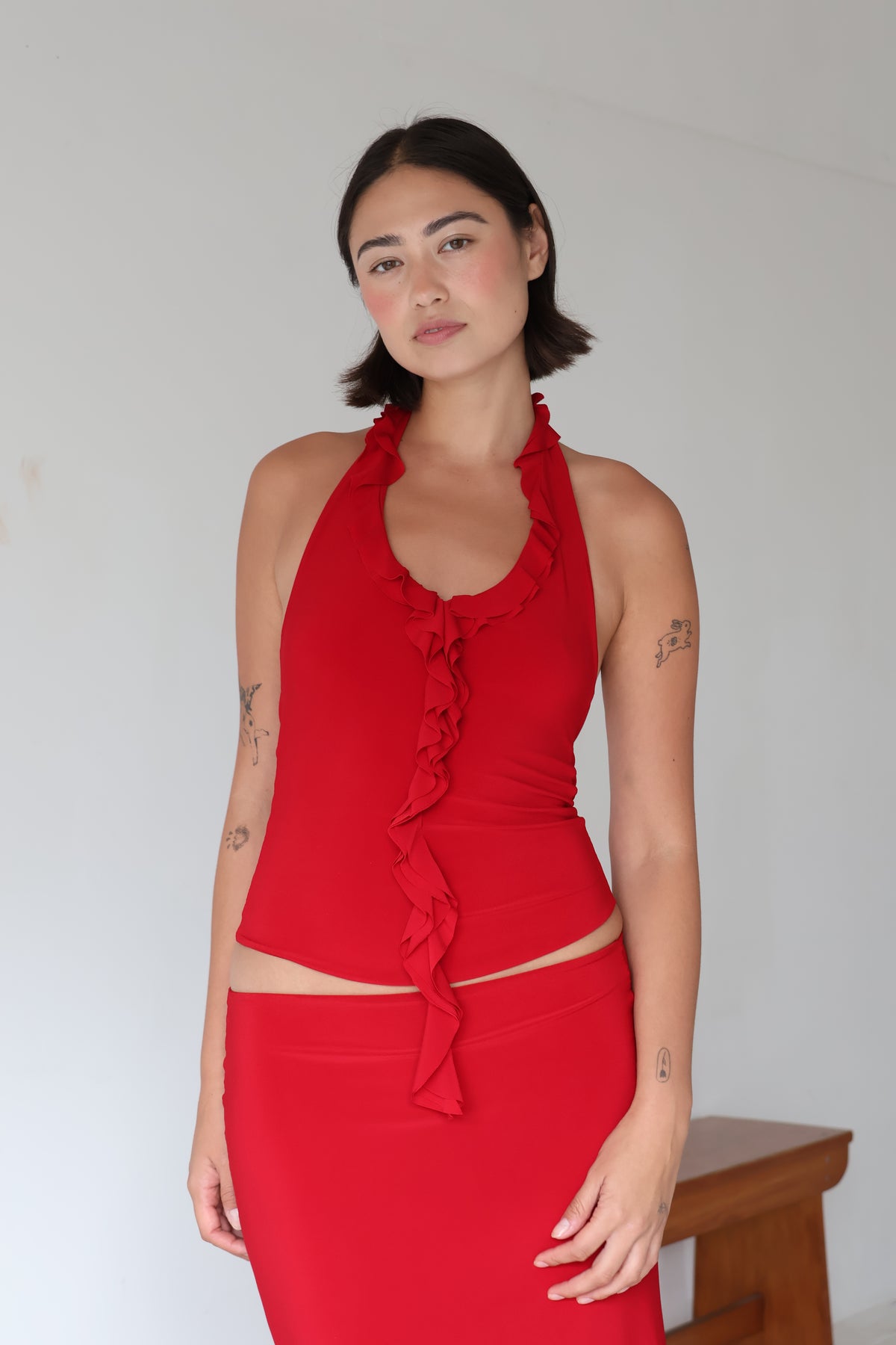 Valentina Top - Crimson Kiss