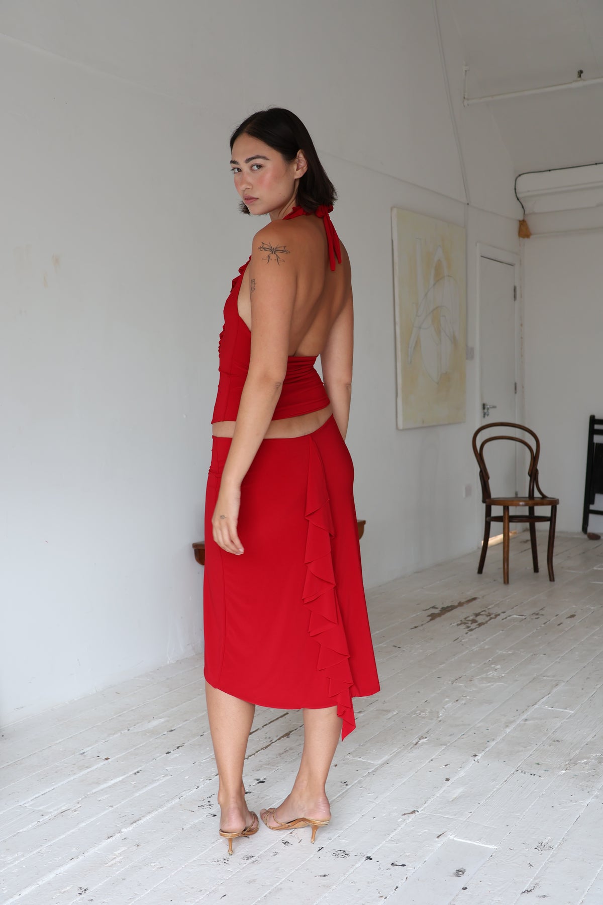 Valentina Top - Crimson Kiss