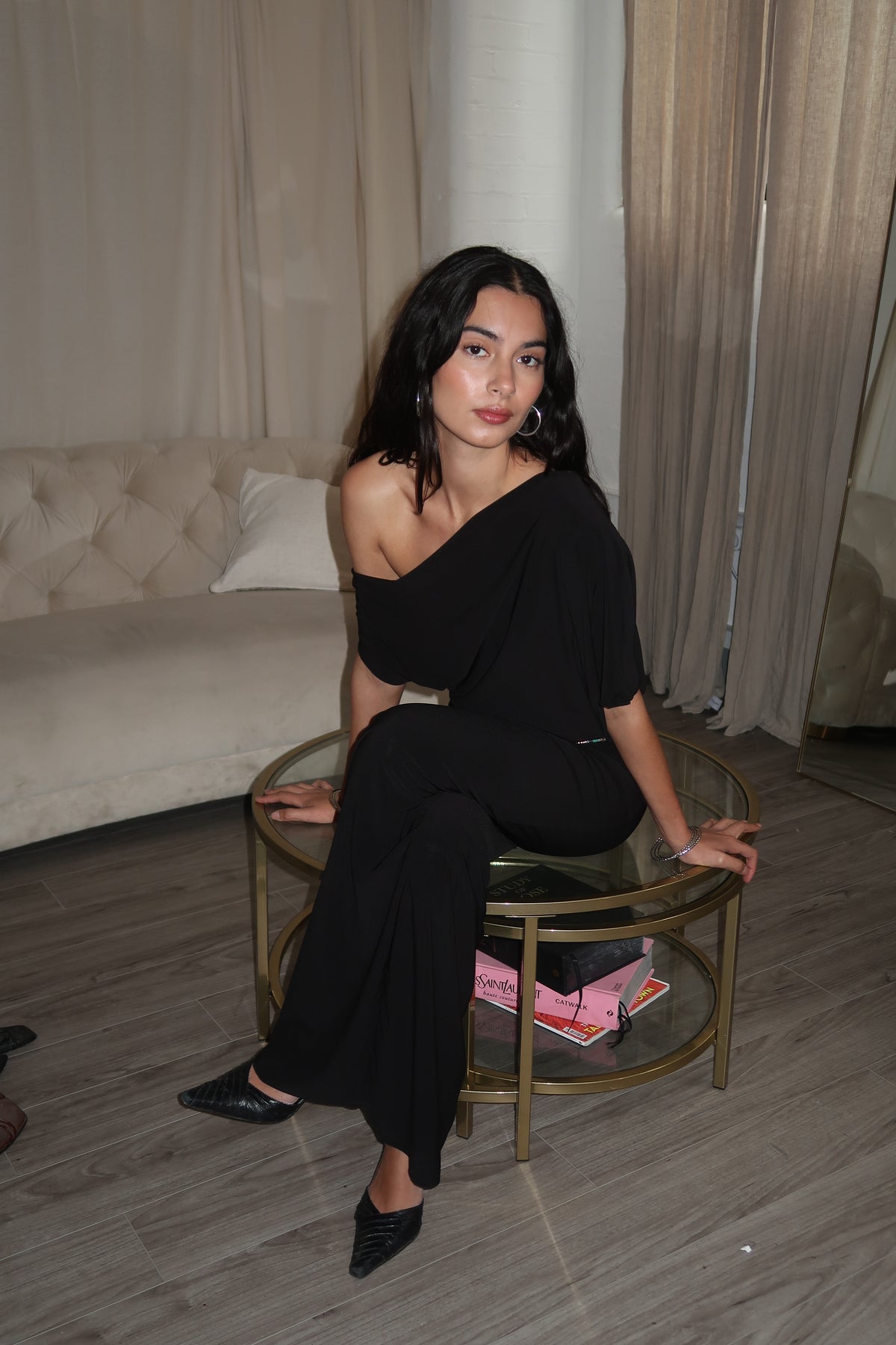 Sade Maxi Dress - Noir image 11