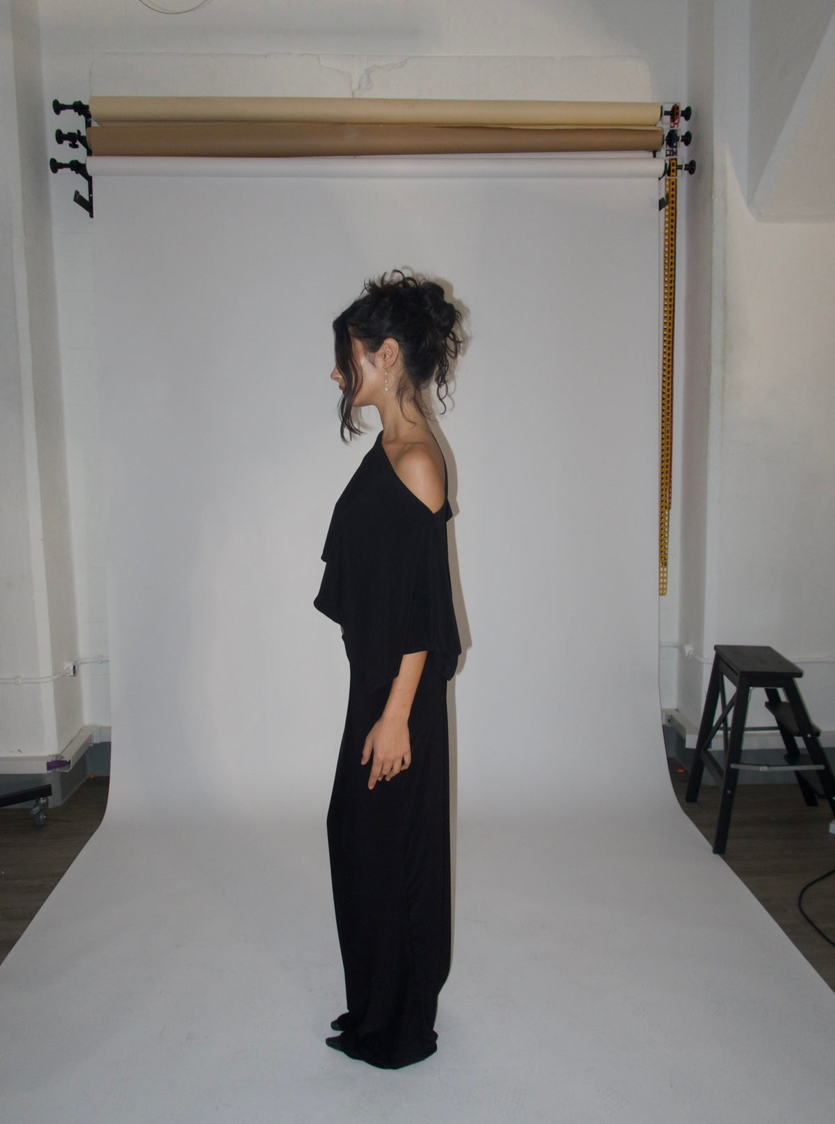 Sweetest Taboo Poncho - Noir image 9