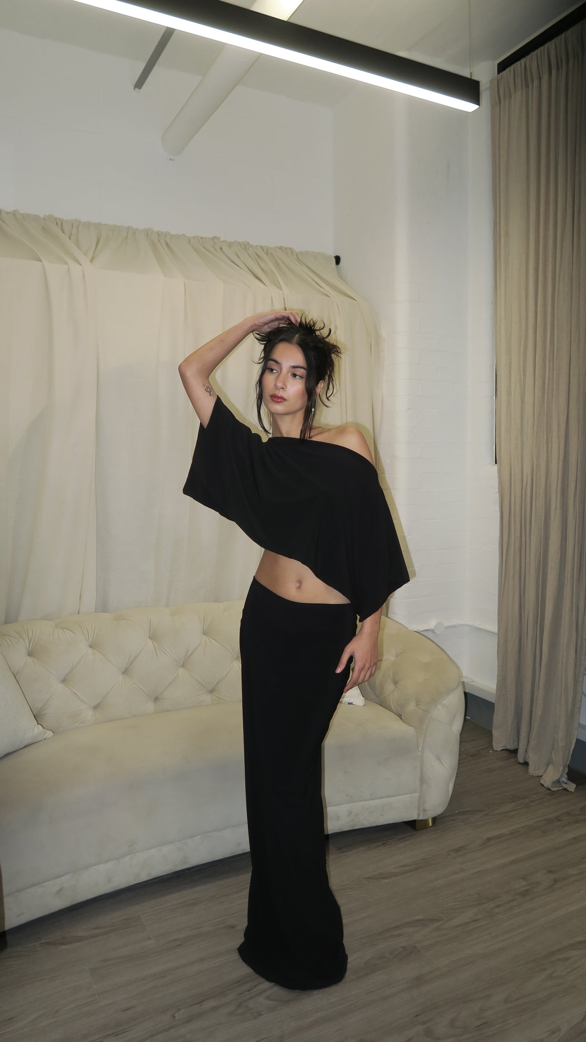 Sweetest Taboo Poncho - Noir image 3