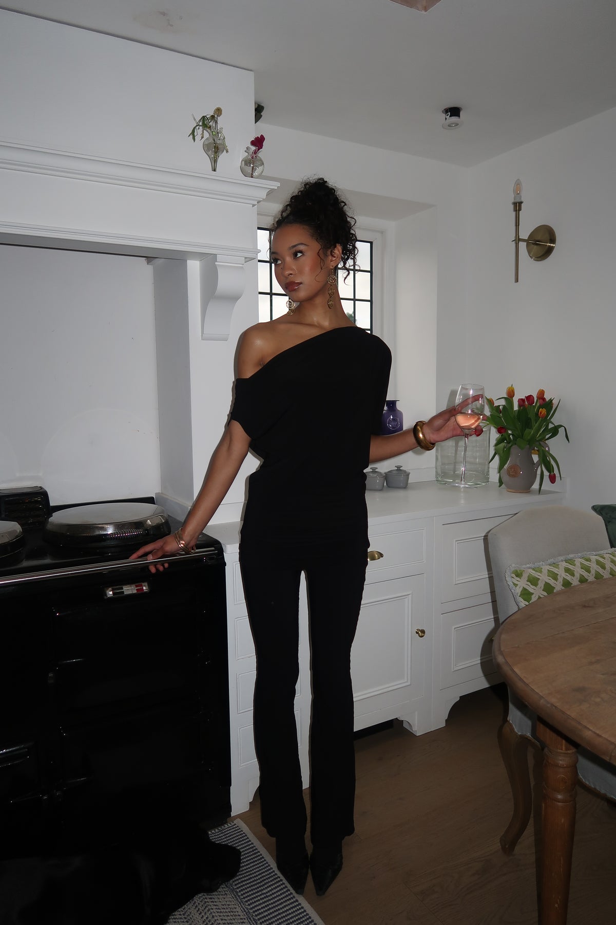 Sade Mini Dress - Noir image 11