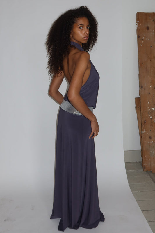 Kassandra Maxi Dress - Charcoal Grey image 0