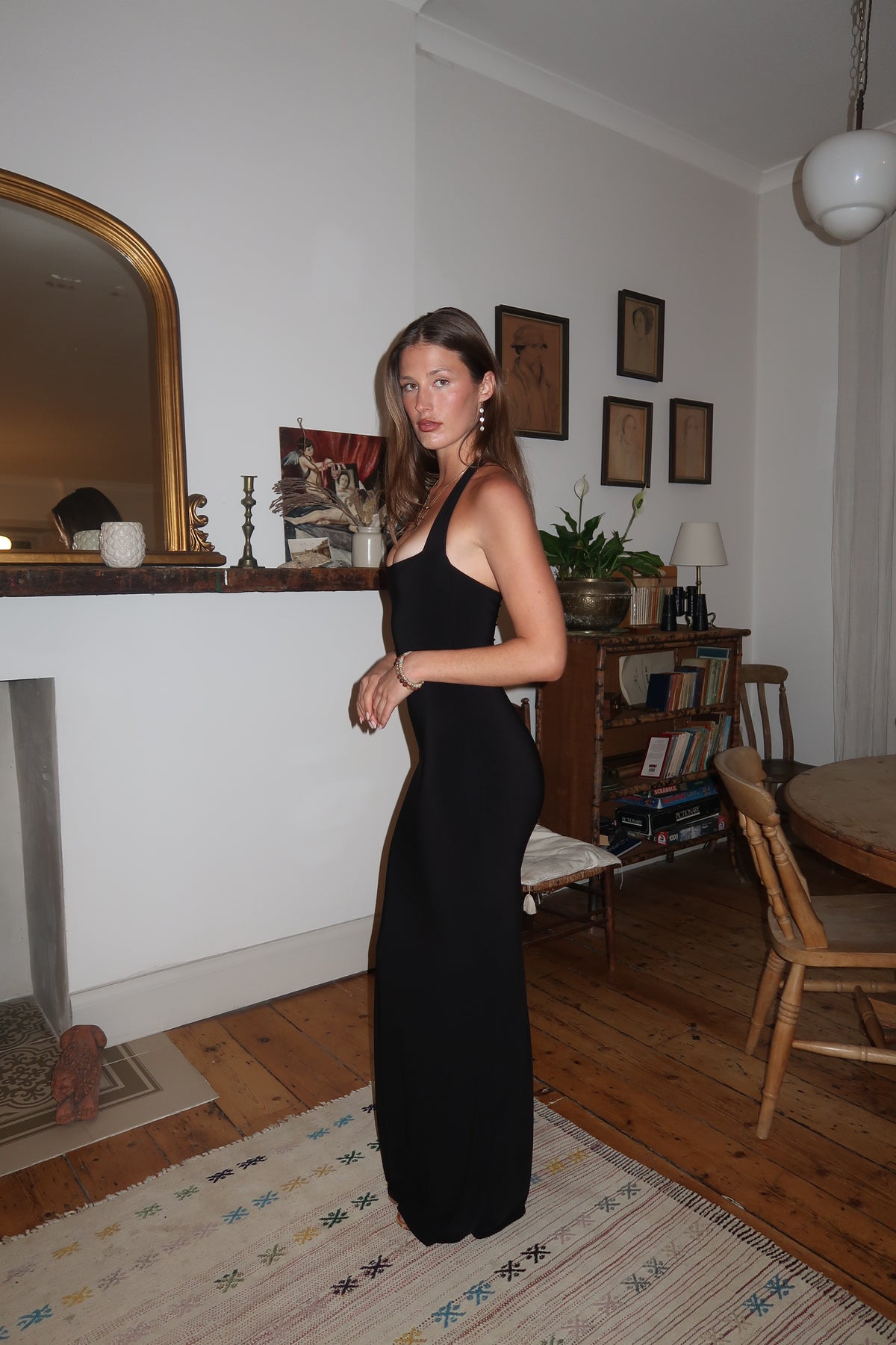 Martini Maxi Dress - Noir image 8