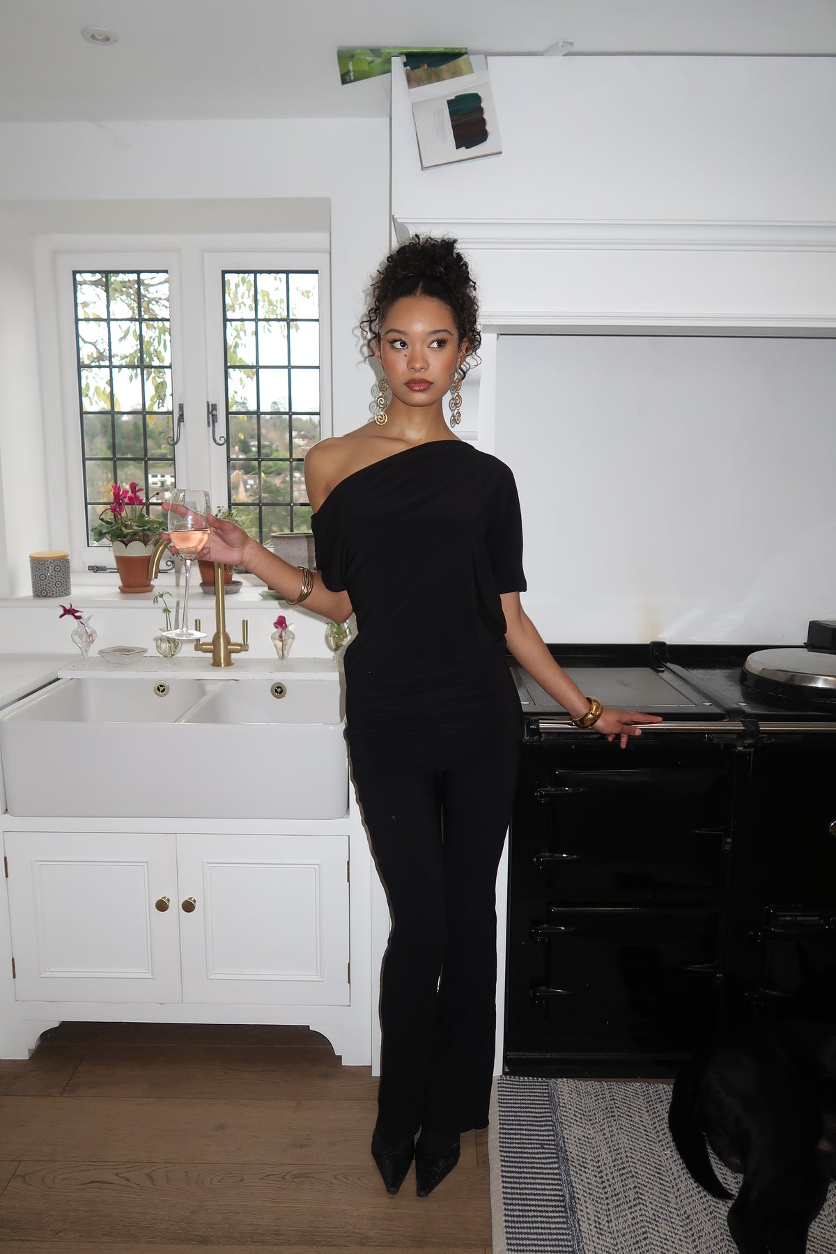 Sade Mini Dress - Noir image 13