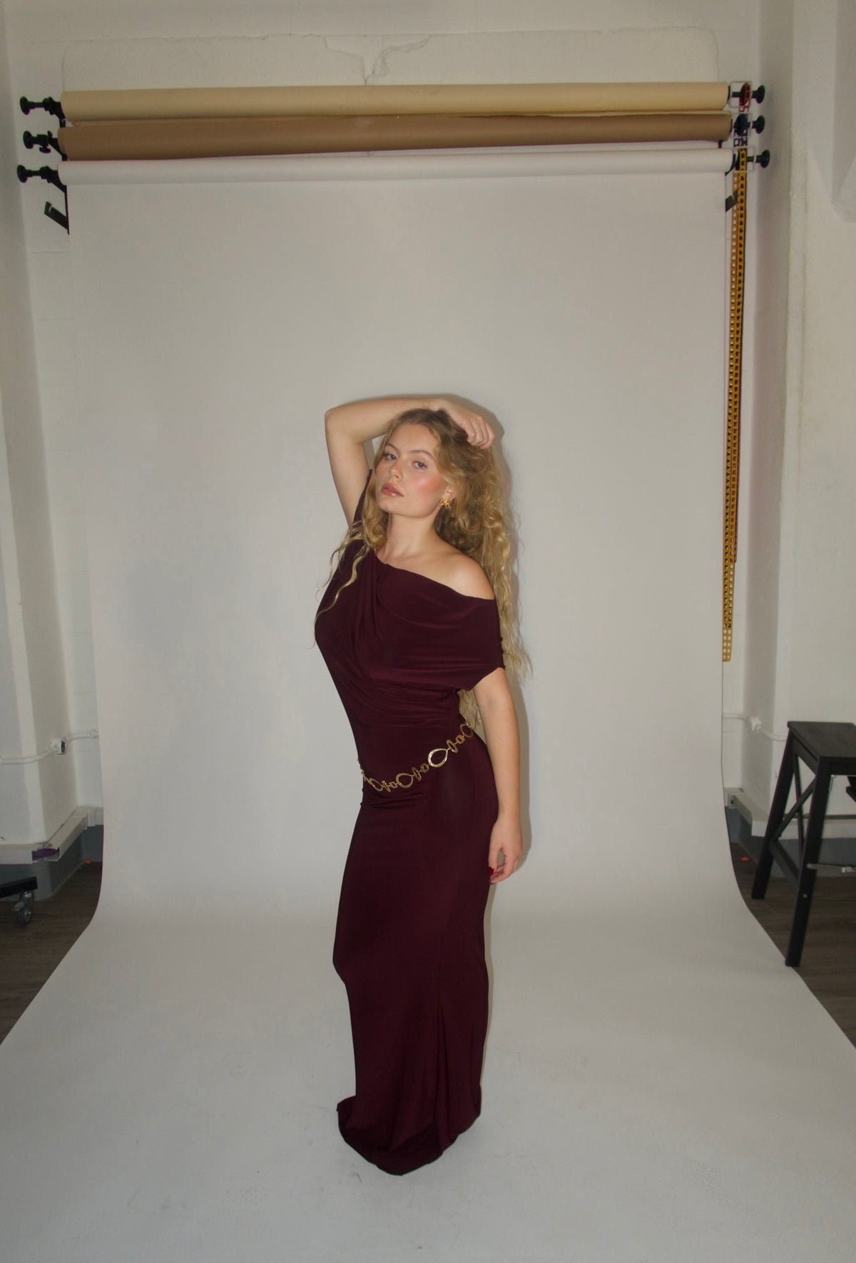 Sade Maxi Dress - Plum image 6